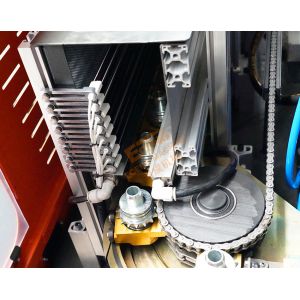 Plastic 4 Cavity PET Blowing Machine 6000 Bph PLC Control