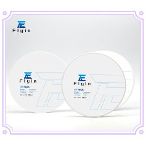 White HT Dental Zirconia Blocks 98Mm Translucent Ceramics Materia For Dental Lab