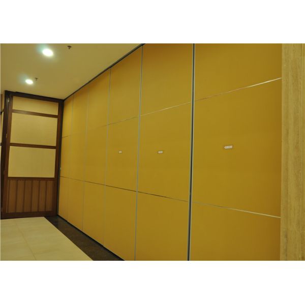 Restaurant Movable Partition Wall System Install Well Done