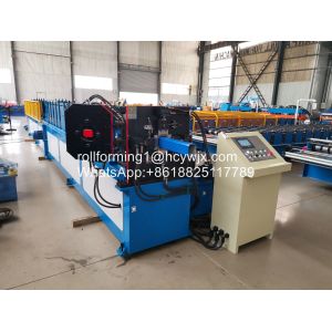 High Precision Downspout Roll Forming Machine with Cr12 Roller Material and