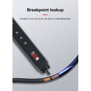 12-1000V Voltage Range AC Voltage Detector with NCV Sensitive Indication and Sound Light Alarm