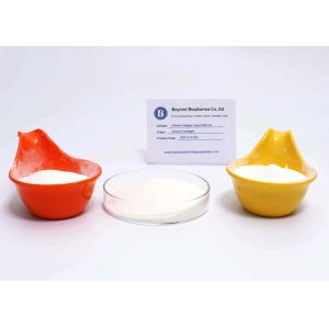 Good flowability Hydrolyzed Type ii Chicken Collagen With 25% Chondroitin