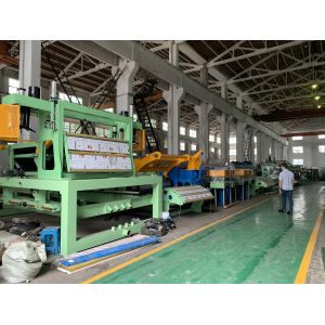 China Galvanized Steel Sheet Slitting Machine 50m/Min 600mm Strip Width on sale
