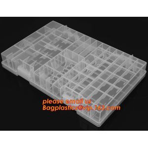 PP plastic storage box for electronic components storage, Adjustable Storage Box