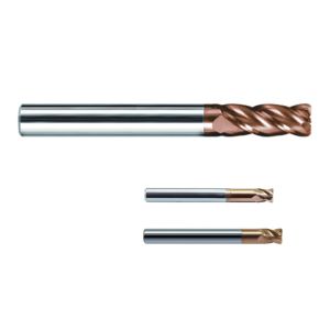 Metalworking Tools Solid Carbide Milling Cutter , Tungsten Carbide End Mill