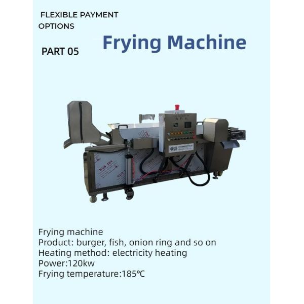 Automatic Burger Patty Making Machine Processing Line for Customized Requirements