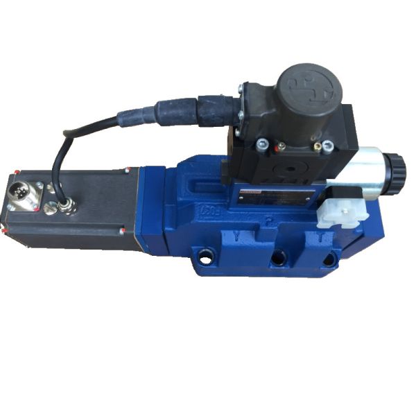 Quality Rexroth Proportional Valve 4WRDE25V1-350L-5X/6L24K9/WG152MR Blue Fast Response Easy To Install And Maintain High-Precision Control for sale