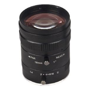 Wholesale 1&quot; 16mm C mount 5 Megapixel Manul Iris Lens from china suppliers