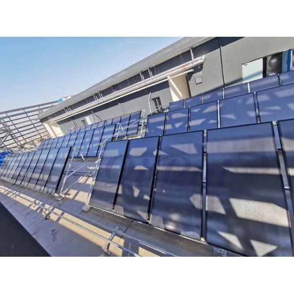Medium Temperature Solar Heating System Collector Offering Stable Heating Performance for Air Conditioning System