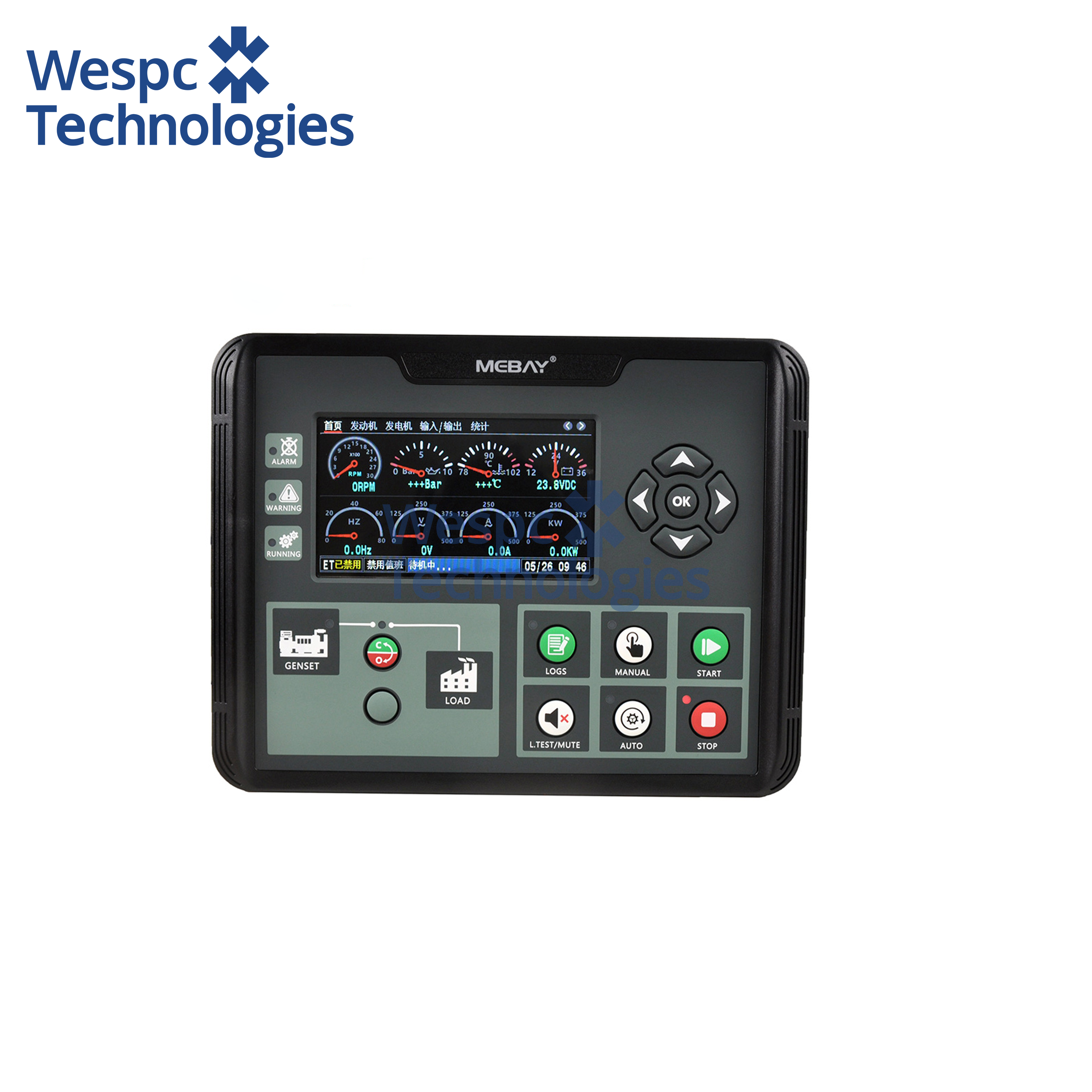 WESPC Original DC70MR Digital Low Temperature Generator Controller Control