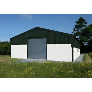 China Insulated Steel Frame Warehouse Construction Steel Truss Warehouse Multipurpose on sale