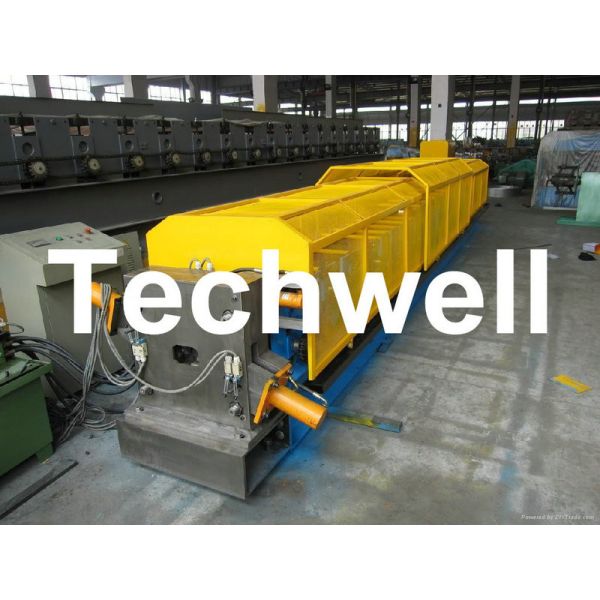 7.5Kw 20 Forming Station Custom Downpipe Roll Forming Machine For Rainwater