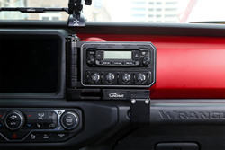 Jeep Wrangler Switch Panel with Aluminum Alloy Bracket and Adjustable Angle