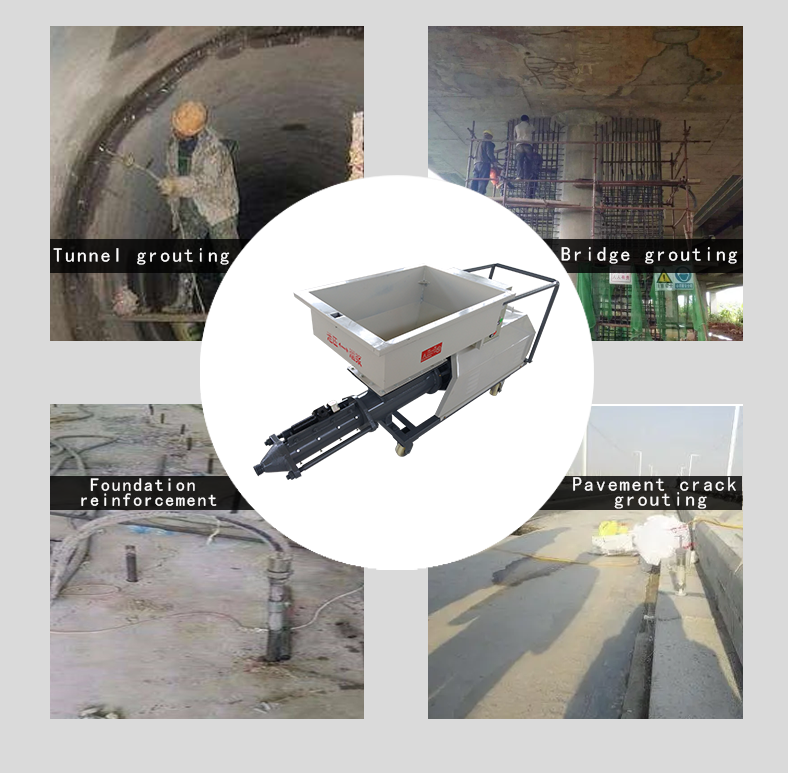 Air Compressor Mortar Plaster Screw Pump Plastering Machine with Low Maintenance Cost