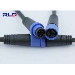 3 Core Led Outdoor Lighting Waterproof Power Connector 2 Pin 3 Pin 4 Pin