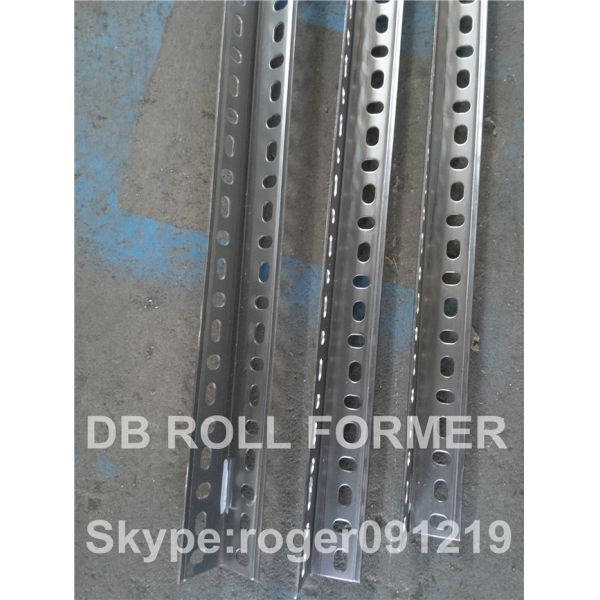 Automatic L Purlin Roll Forming Machine For 11kw Main Motor Power