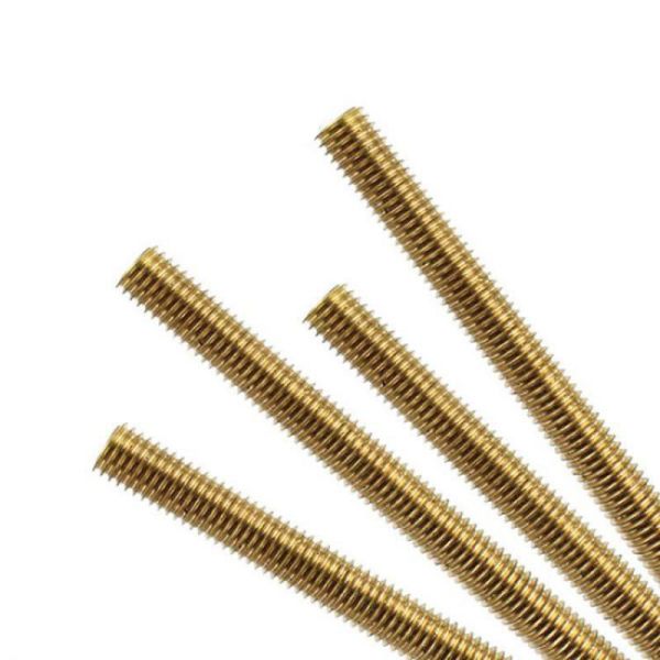 Quality Structural ASTM A193 M6 M8 M12 Din975 Copper Threaded Rod for sale