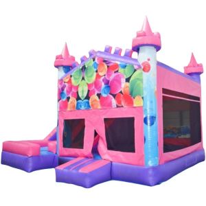 2024 Commercial Bouncy Castle Water Slide Inflatable Bounce House with