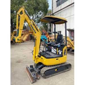 Used Komatsu Mini PC18MR Crawler Excavator with 1.6TON Operating Weight 0.04m³