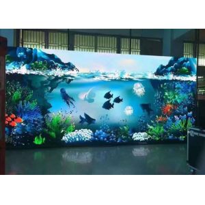 20 Watt Led Video Display Board P1.6mm Wide Viewing Angle Aluminum Die Casting