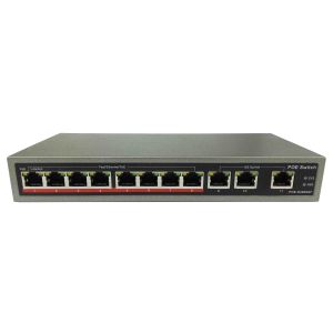 Wholesale POE-S3008GF(8FE+3GE) 8 Port 10/100Mbps IEEE802.3af/at PoE Switch with 120W External power supply (Newly Developed) from china suppliers