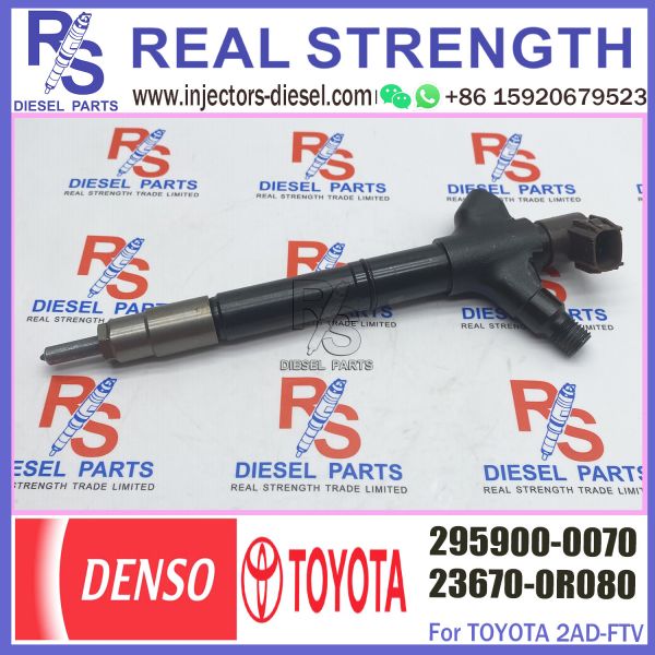 Diesel Fuel Common Rail Fuel Injector 23670-0R080 295900-0070 Fuel Injection