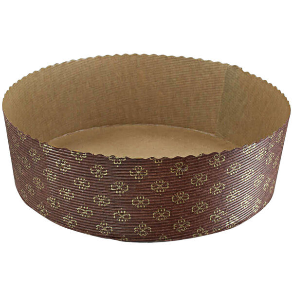 Panettone Paper Baking Mold Cup Cake Bread Microwave Coated