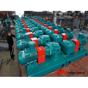 Helical Bevel Geared Oil Drilling Mud Agitator Horizontally Mounted 15KW