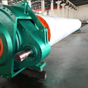 China Dia 400mm-1200mm Vacuum Suction Pick Up Roll Kraft Liner Paper Making Roller on sale