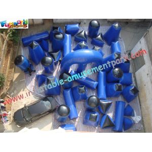 Millenium Inflatable Paintball Bunkers With Ul Pump , Fixing Kit
