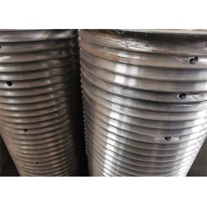 Lifting Crane And Pulling Equipment Cable Winch Drum With Lebus Sleeves