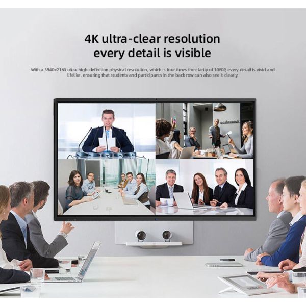 65" Android Touchscreen Interactive Whiteboard Smart Board 350 cd/m2