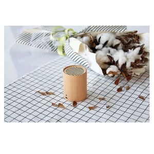 OEM Wooden Bluetooth Speaker Simple Design All Bluetooth Devices Use
