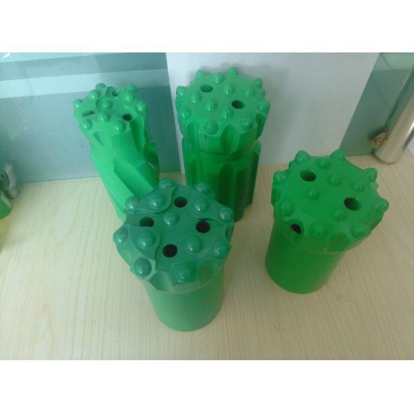 Ballistic / Parabolic Buttons Thread Button Drill Bit 64mm - 127mm Diameter