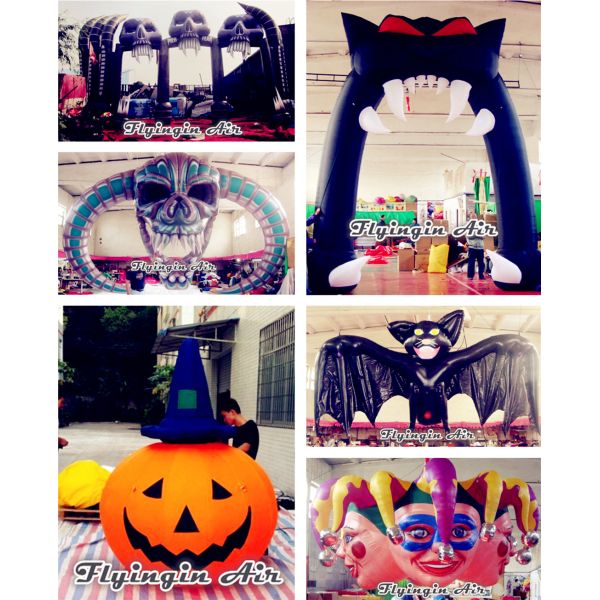 Customized Inflatable Monster Tree for Halloween Party and Night