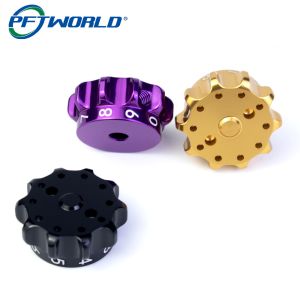 Precision aluminum turning anodizing electroplating parts