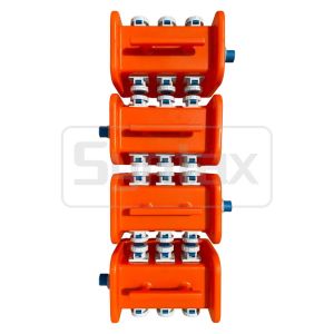 Syntax MS7 Single Phase 16A HDPE Portable Distribution Box IP67 With Breakers