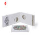 Varnishing Cardboard Paper Gift Packaging Box With Magnetic Closure