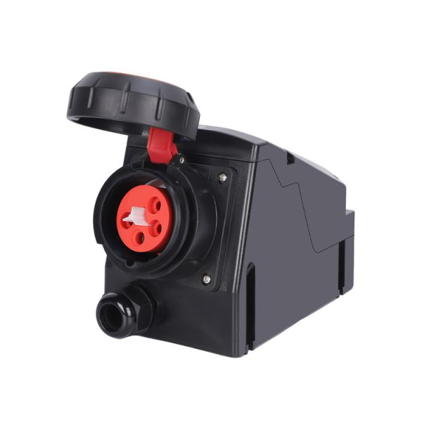 4 Pin Plug And Socket Oil And Gas Industrial 3p+e Waterproof 380v 3 Phase 5 Pins