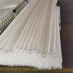 Custom High Toughness Plastic PE PC PVC HDPE PP Pipe With Extruding Modling Type