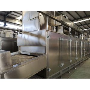 Metal Continuous 6kw 1000kg/H Sesame Seed Roaster