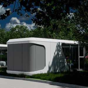 Aluminum Prefabricated Modular Mobile Space Capsule Hotel Eco-friendly Home Away