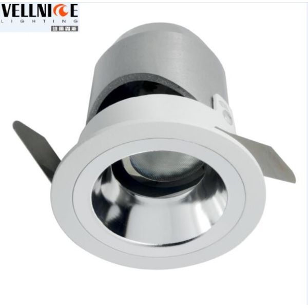 IPP 44 Small LED Spot Downlights MR16 Version Cutout 68mm With Pured Aluminum