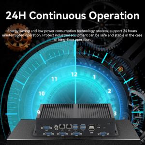 Intel Core I5-8257U Processor With Dual LAN and Six COMs Industrial PC