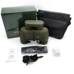 7X50 Waterproof Image Stabilized Binoculars With Illuminated Rangefinder Compass