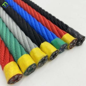 High Strength 16mm Polyester Rope Braided with 40KN Capacity