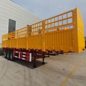 High-Performance Fence Semi Trailer For Secure Transport Of Livestock Animals