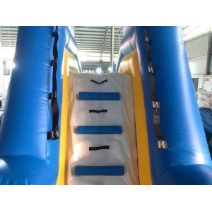 Mini Size Inflatable Blow Up Water Slide For Toddlers Custom Logo Available