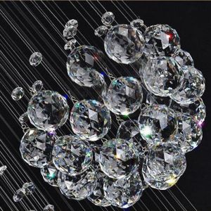 Modern Lustre Crystal Ball Design Chandelier Large Crystal Ball Chandelier(WH-NC