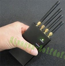 808HE4 Portable GSM+3G+WIFI cell phone signal jammers